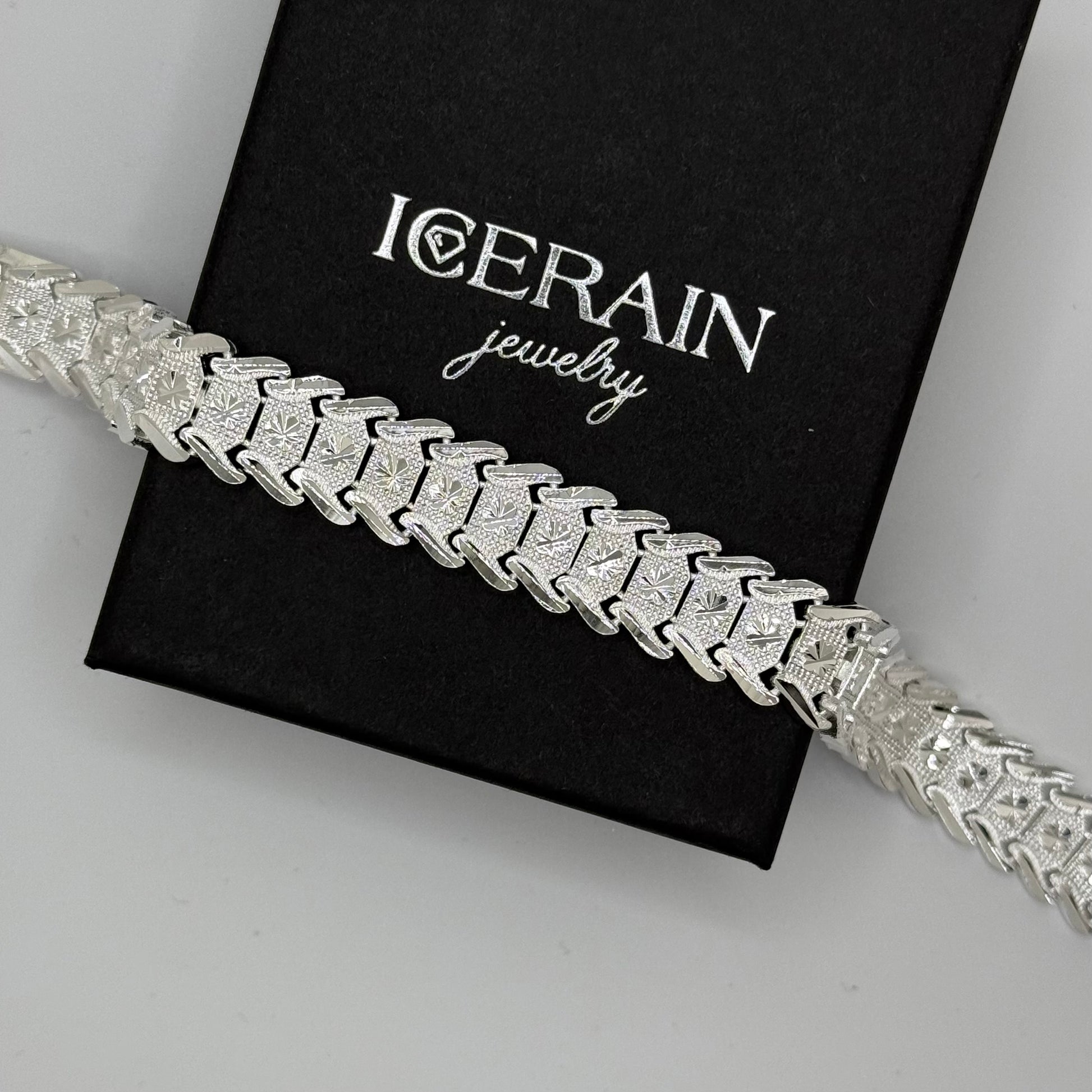 Luxus 925S Silver "Scalloni" Armbänder - ICERAIN JEWELRY