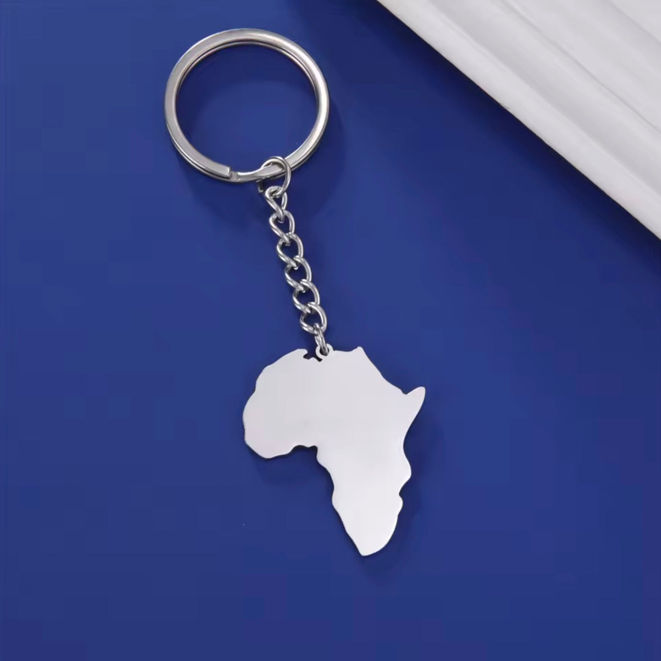 EDELSTAHL "AFRICA" SCHLÜSSELANHÄNGER - ICERAIN JEWELRY