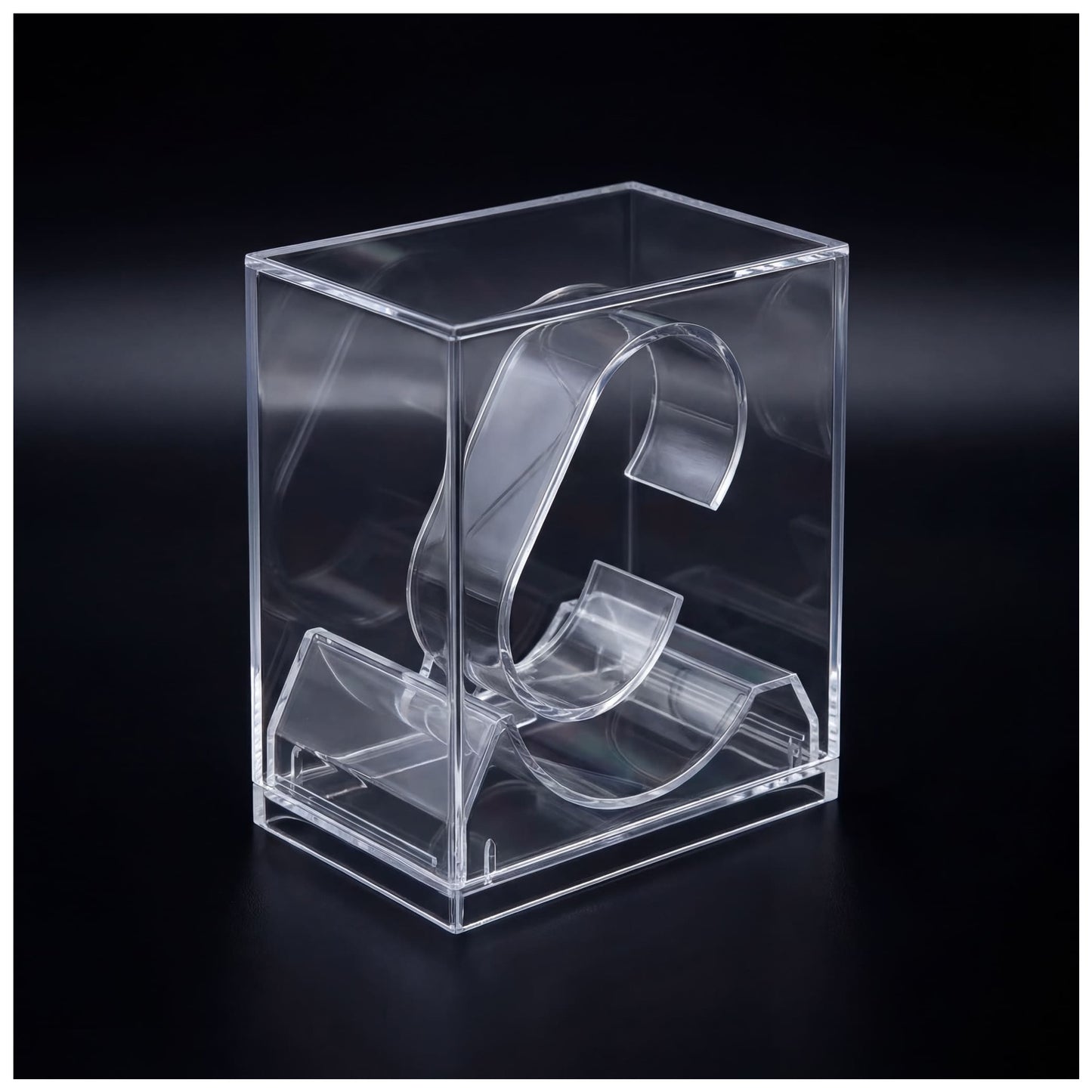 UHREN AUFBEWAHRUNGSBOX TRANSPARENT - ICERAIN JEWELRY