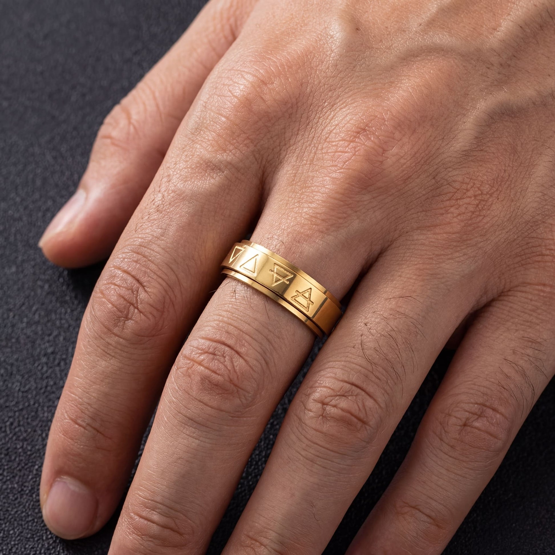 EDELSTAHL "WERLIN" RING - ICERAIN JEWELRY