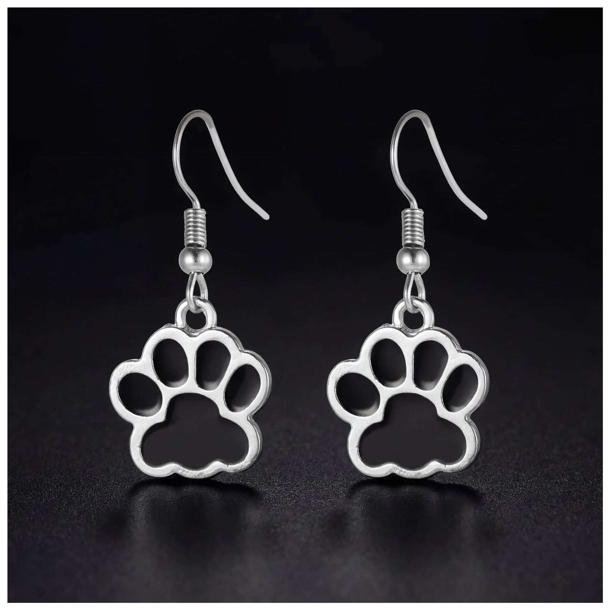 EDELSTAHL "DOG" OHRRINGE - ICERAIN JEWELRY