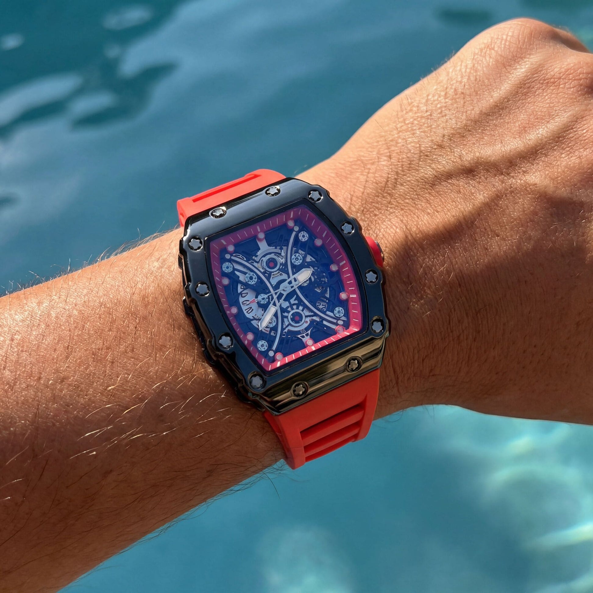EDELSTAHL "WARRIOR V2" UHR - ICERAIN JEWELRY