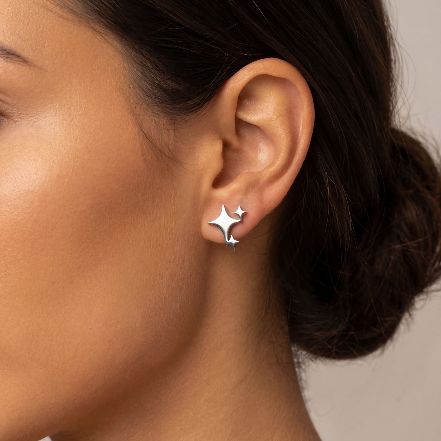 EDELSTAHL "STAR" OHRRINGE - ICERAIN JEWELRY