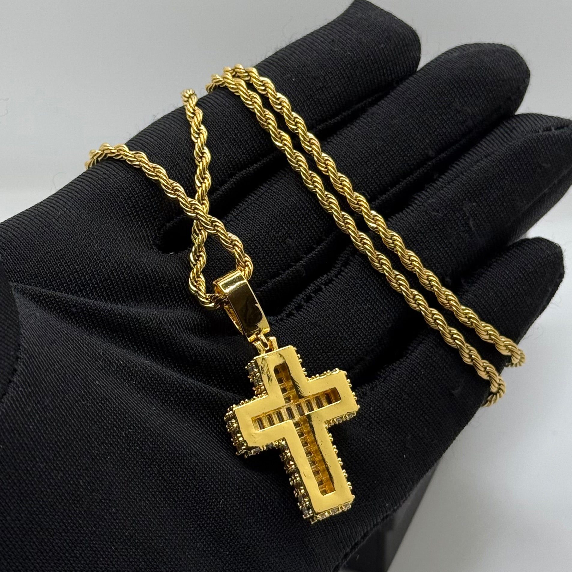 Luxus Iced Out "Cross V5" Kette - ICERAIN JEWELRY