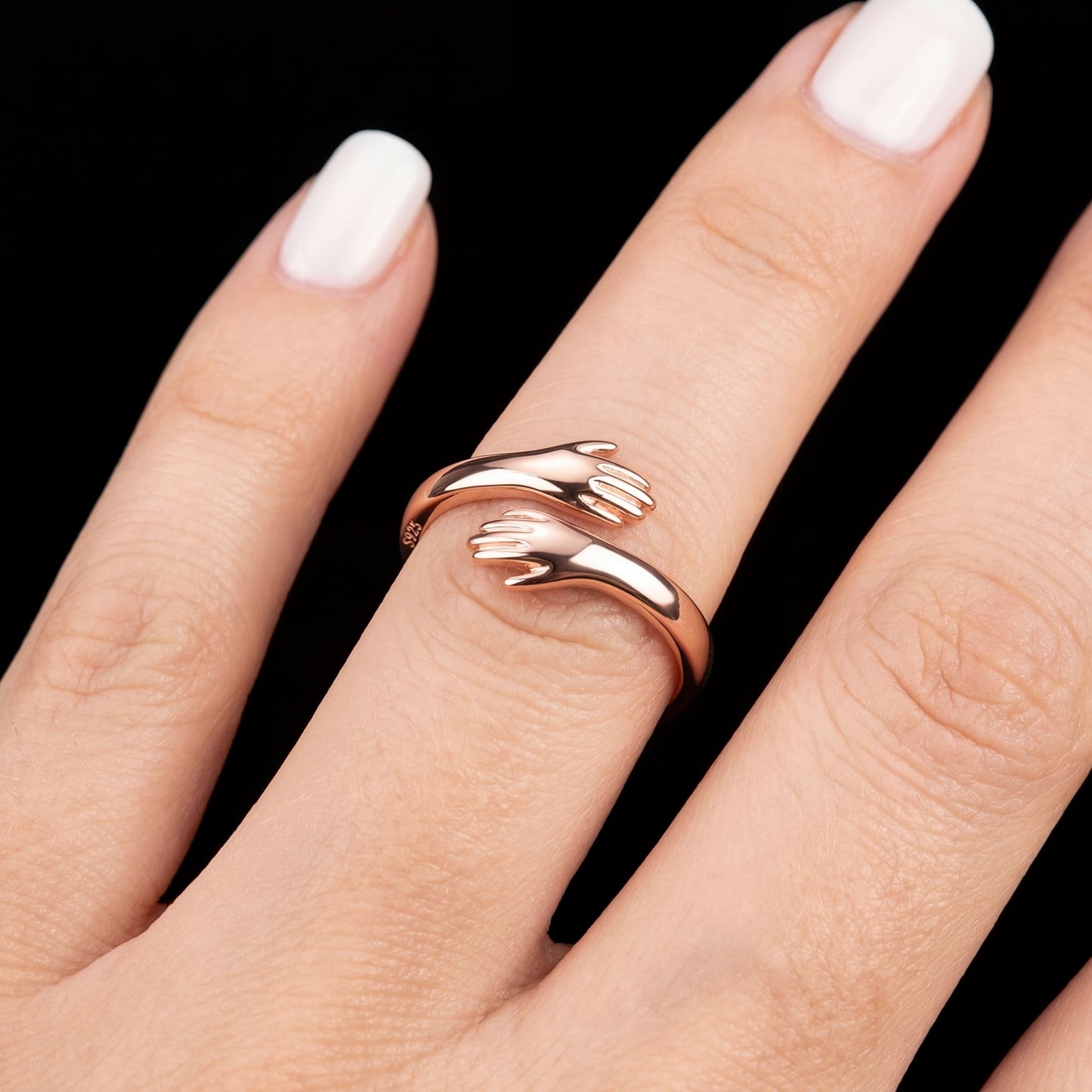 925S SILVER "FRIENDS" RING - ICERAIN JEWELRY