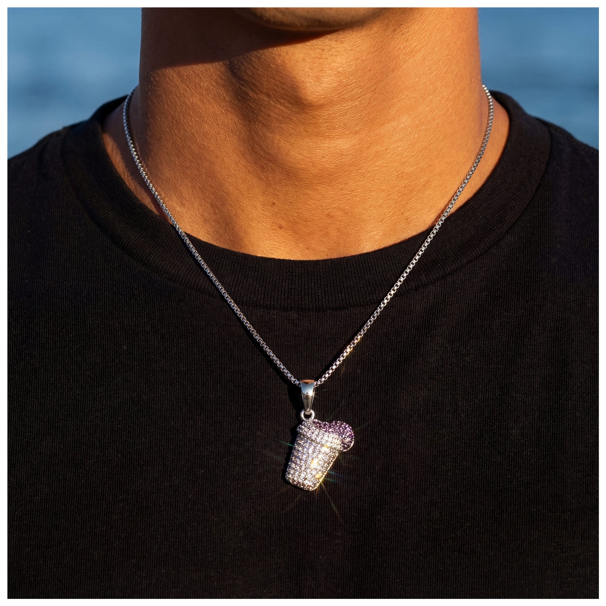 ICED OUT "ICE CUP" KETTE - ICERAIN JEWELRY
