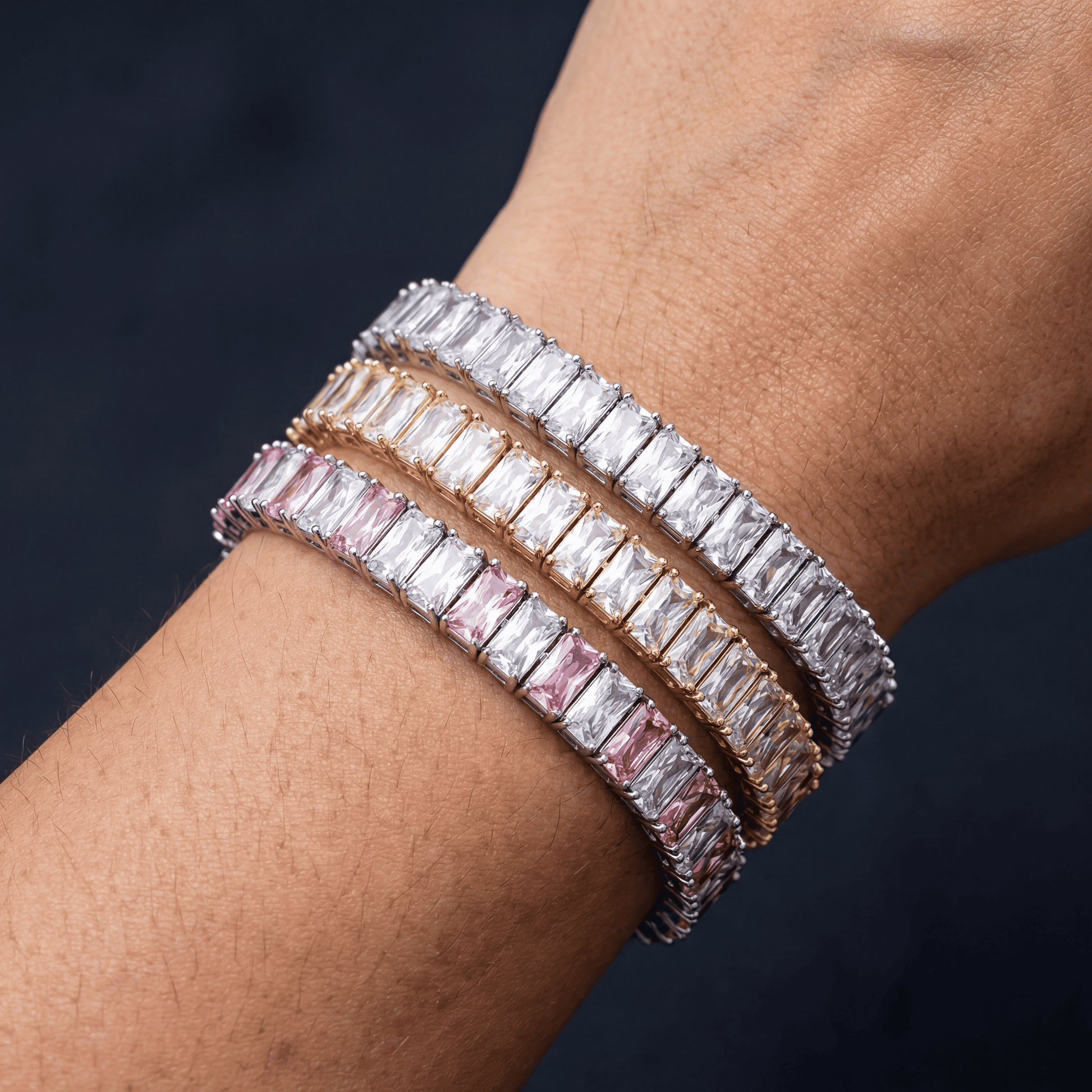 ICED OUT 10MM "SHINO" ARMBAND - ICERAIN JEWELRY