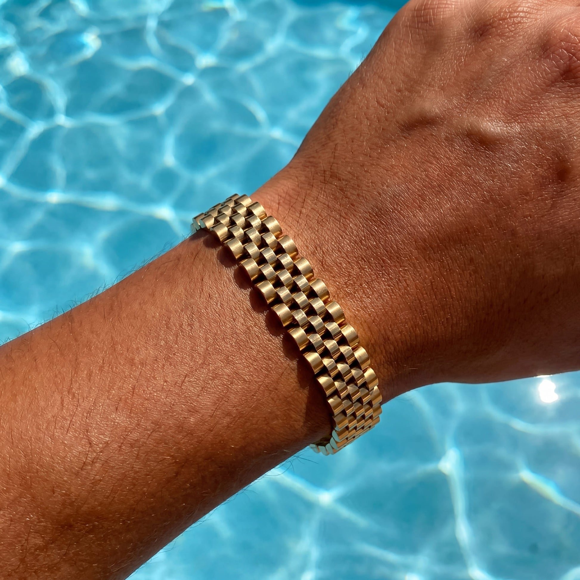 EDELSTAHL 10MM "JUBILEE" ARMBAND - ICERAIN JEWELRY