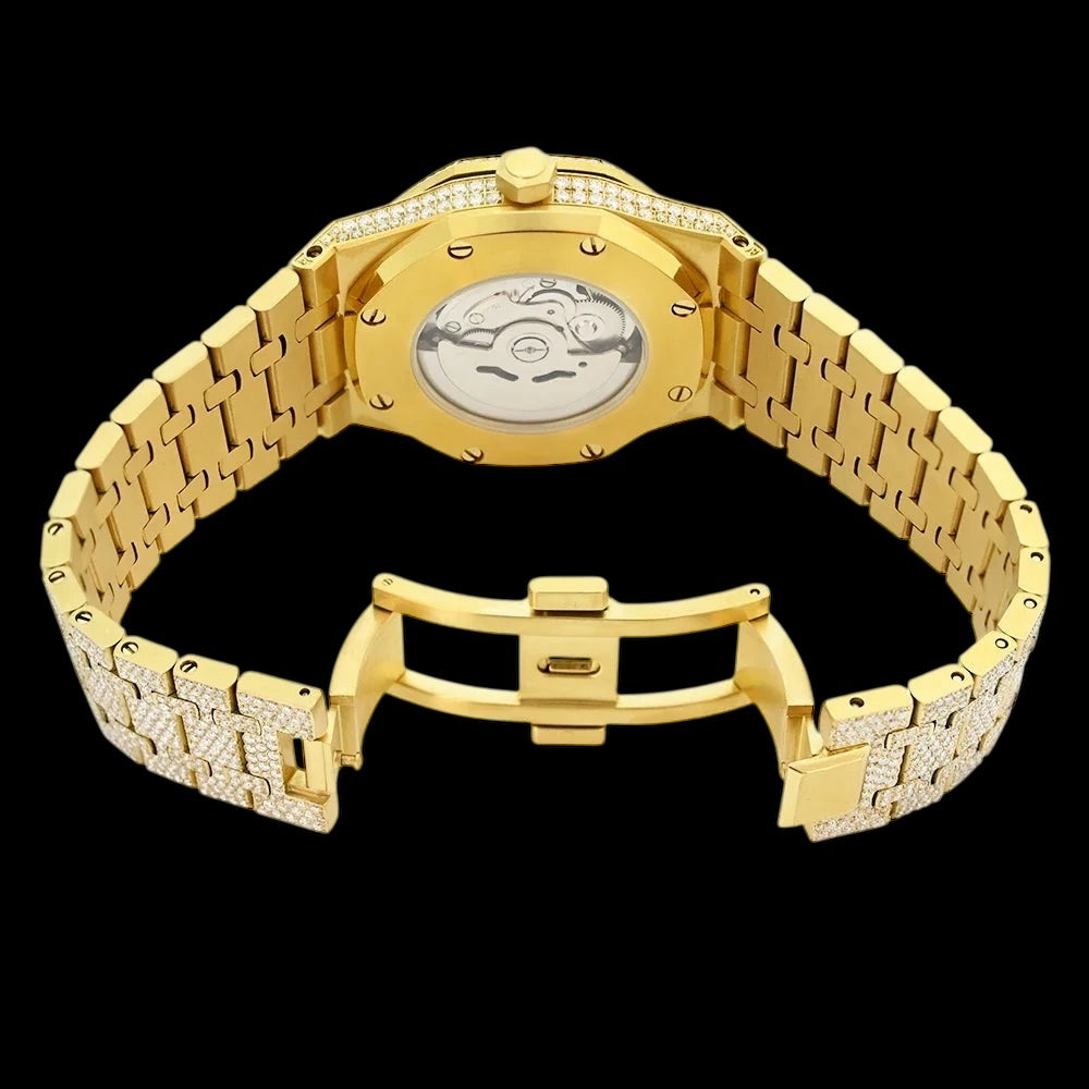 ICED OUT 42MM MOISSANITE "APOSTEL" UHR
