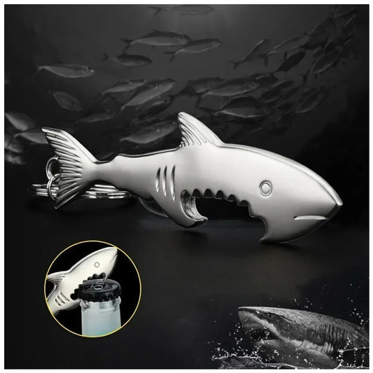 EDELSTAHL "SHARK" SCHLÜSSELANHÄNGER - ICERAIN JEWELRY