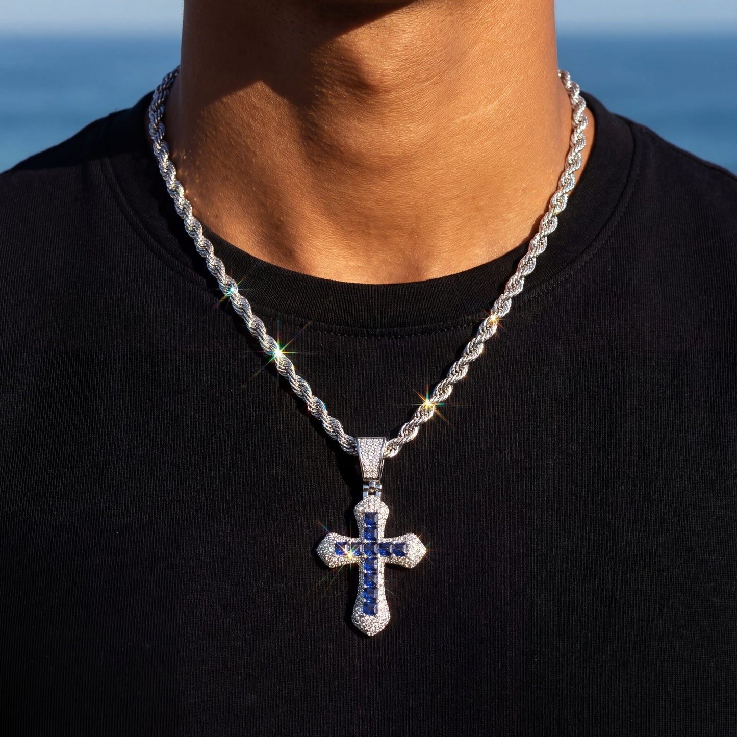 ICED OUT "CROSS" KETTE - ICERAIN JEWELRY
