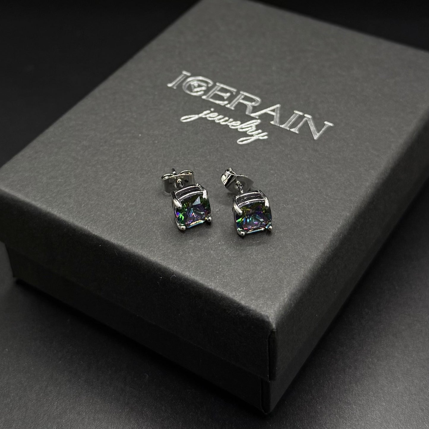 ICED OUT "MULTICOLOR VERSAILLE" OHRRINGE - ICERAIN JEWELRY