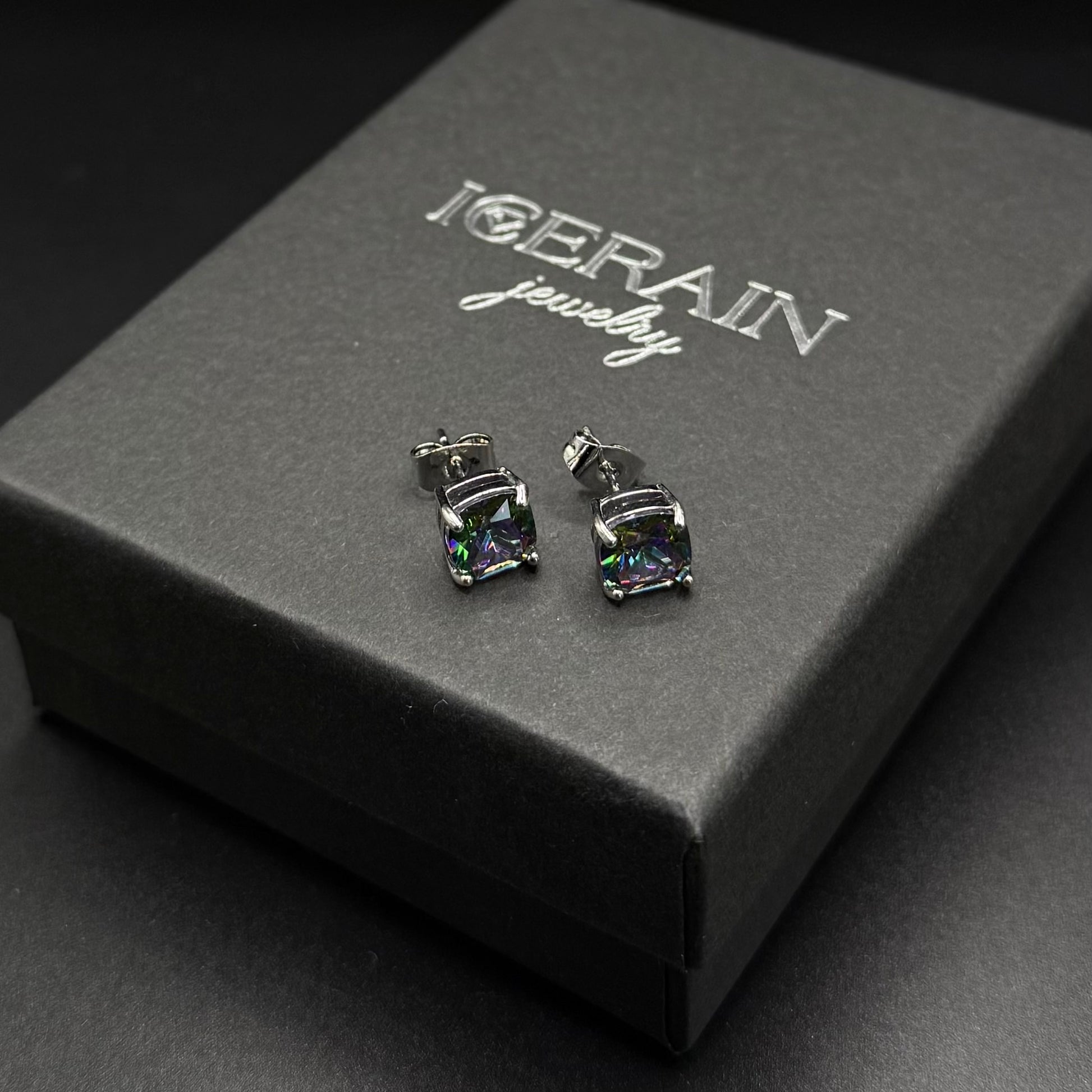 ICED OUT "MULTICOLOR VERSAILLE" OHRRINGE - ICERAIN JEWELRY
