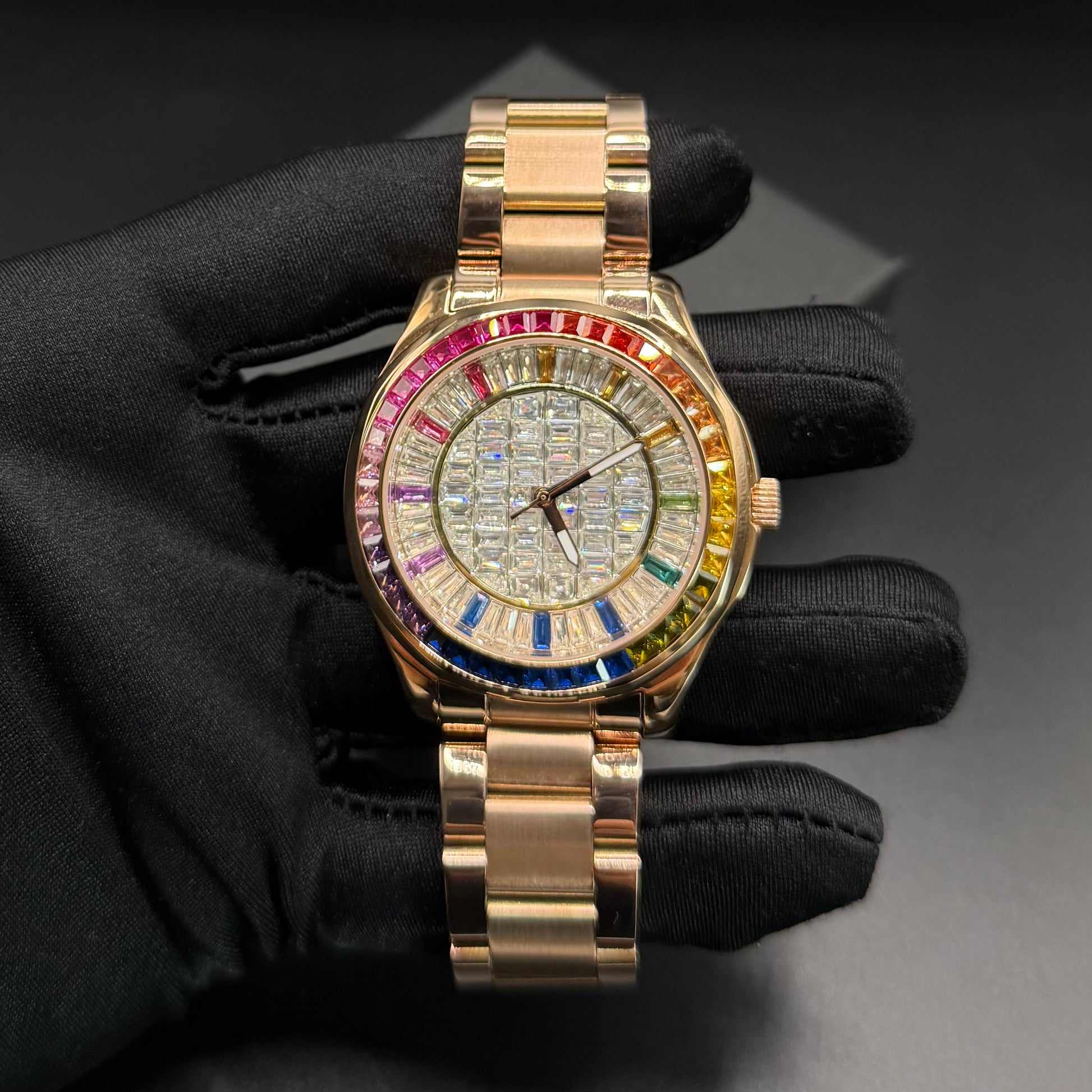 ICED OUT "AURA" UHR - ICERAIN JEWELRY