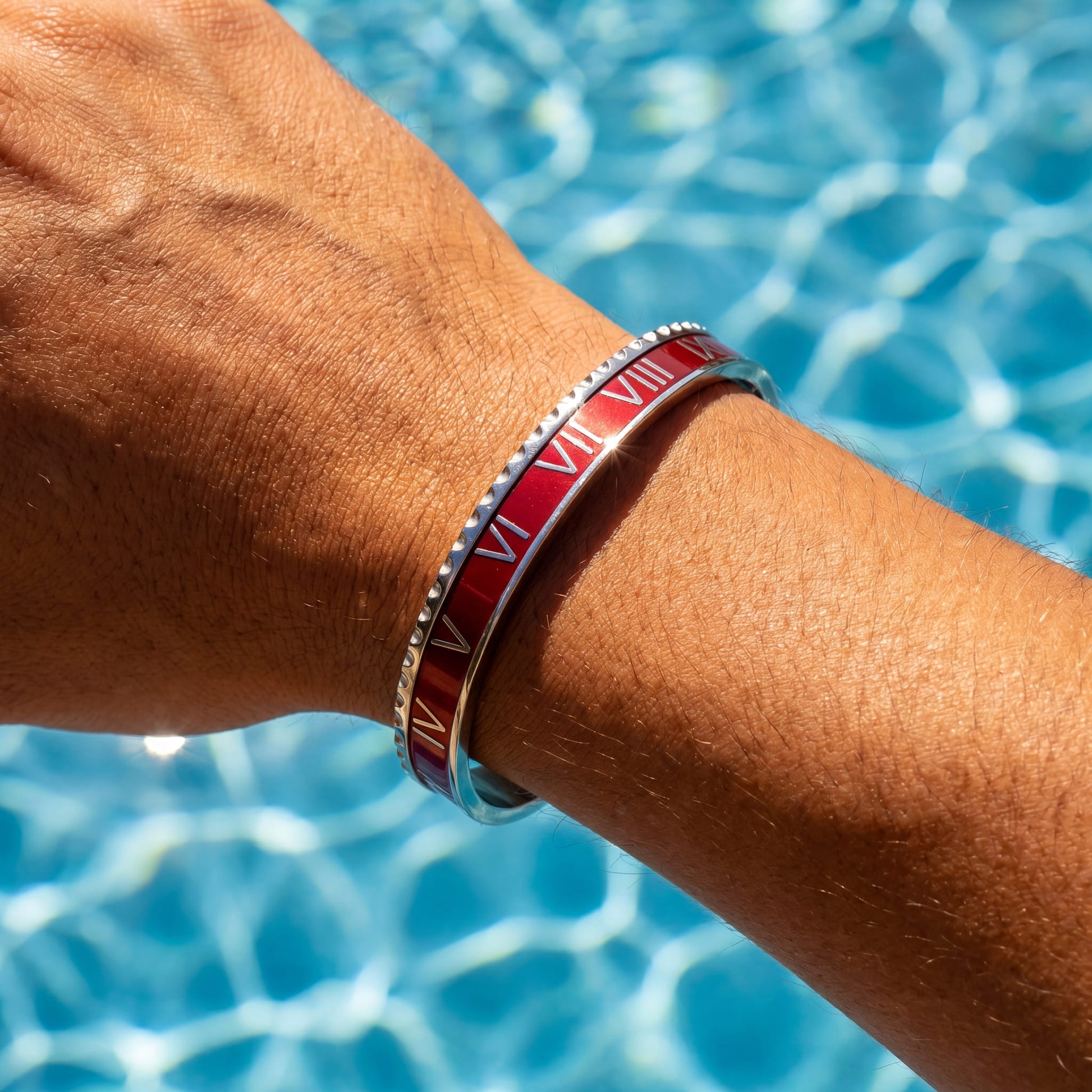 EDELSTAHL "ROMA" ARMREIF - ICERAIN JEWELRY