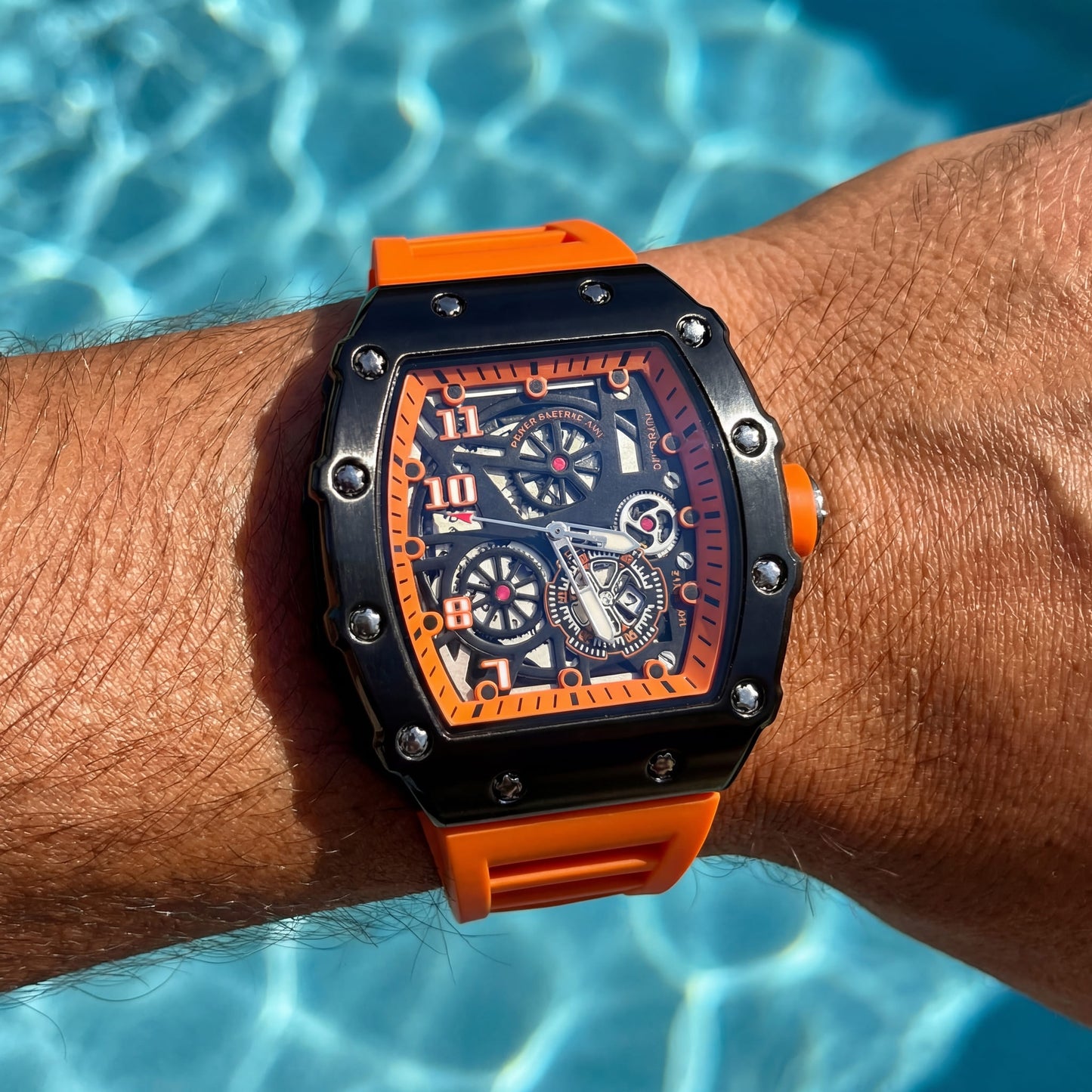 EDELSTAHL AUTOMATIK "WARRIOR" UHR - ICERAIN JEWELRY