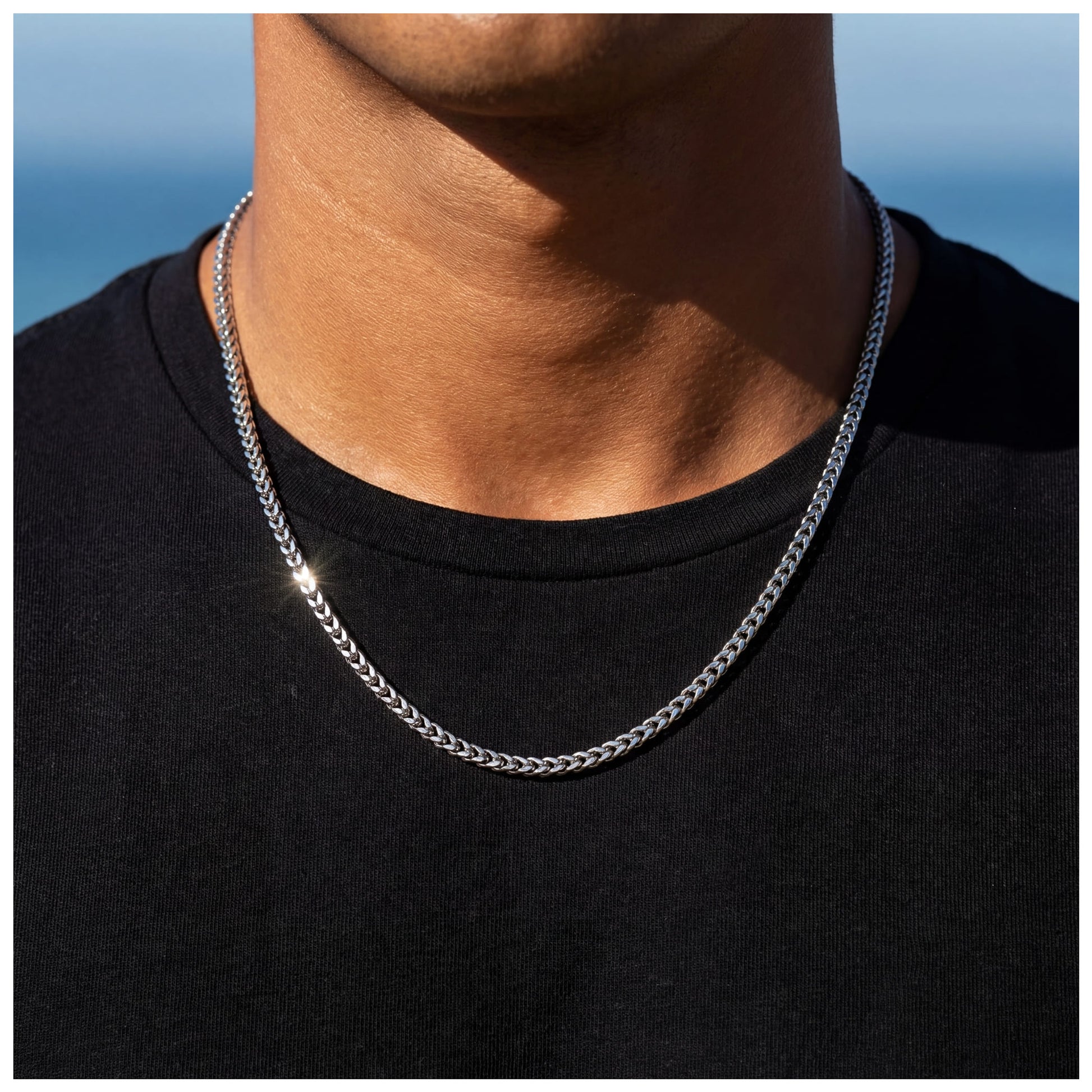 EDELSTAHL 3MM "FLACONI" KETTE - ICERAIN JEWELRY