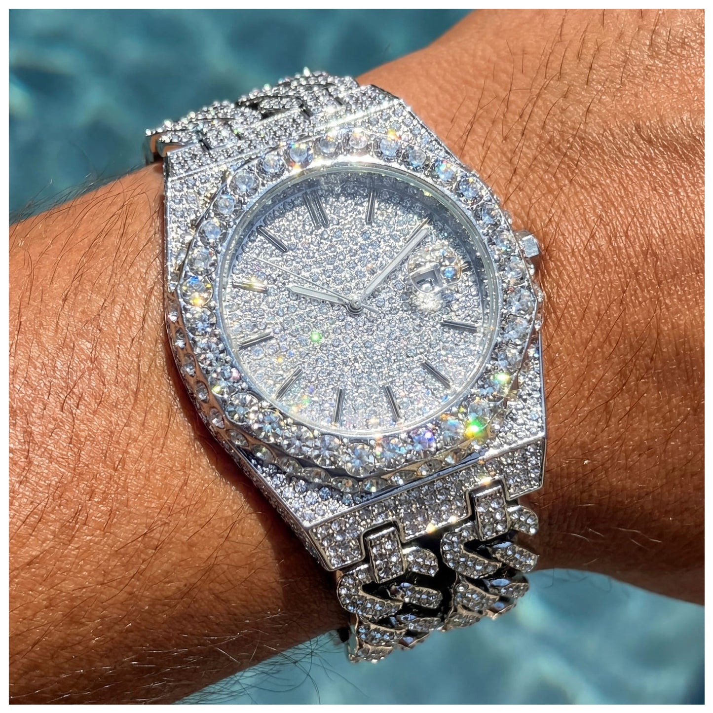 ICED OUT "APOSTEL V2" UHR - ICERAIN JEWELRY