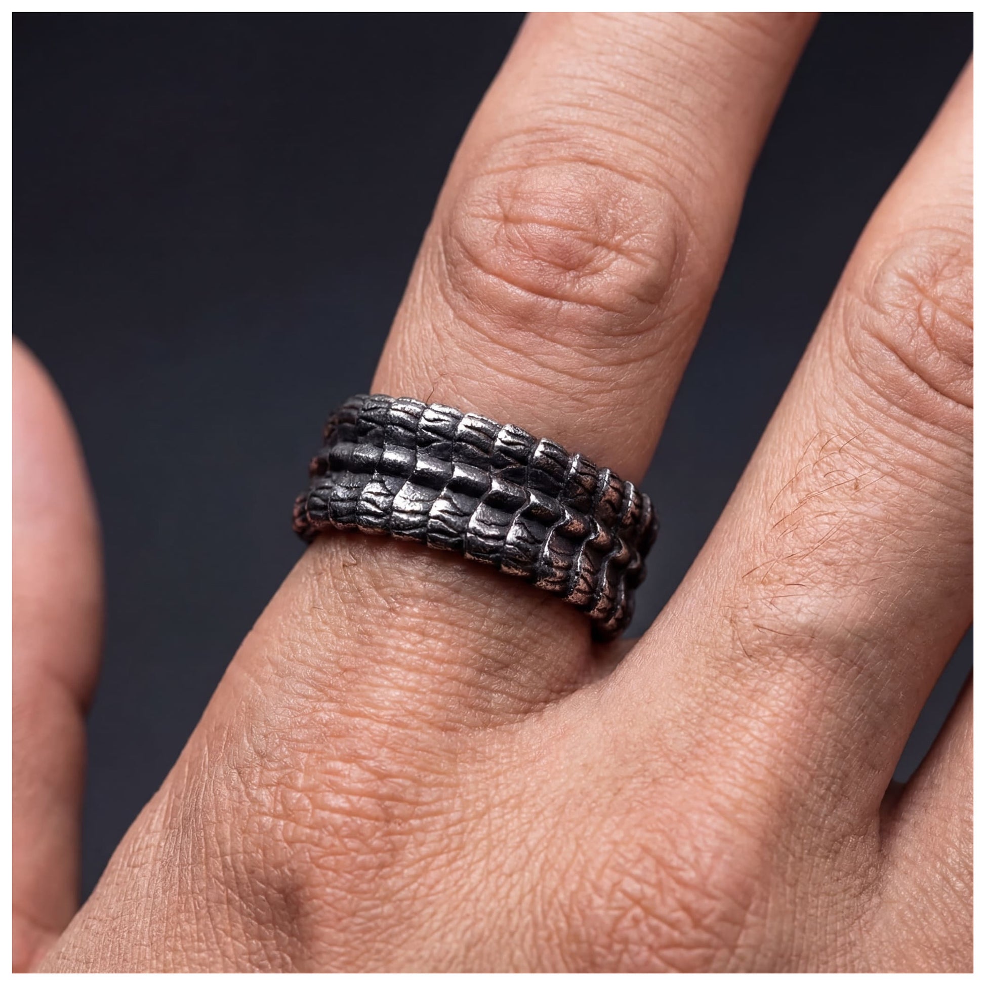 EDELSTAHL "VIKING" RING - ICERAIN JEWELRY