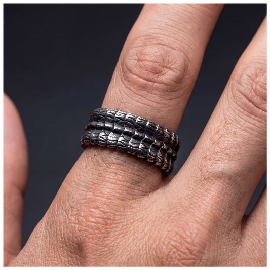 EDELSTAHL "VIKING" RING - ICERAIN JEWELRY