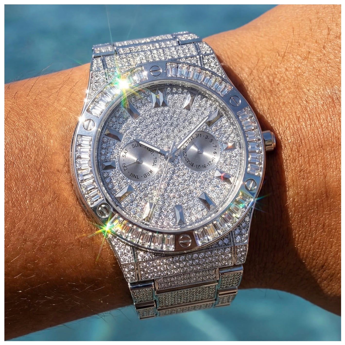 ICED OUT "MACORE" UHR - ICERAIN JEWELRY