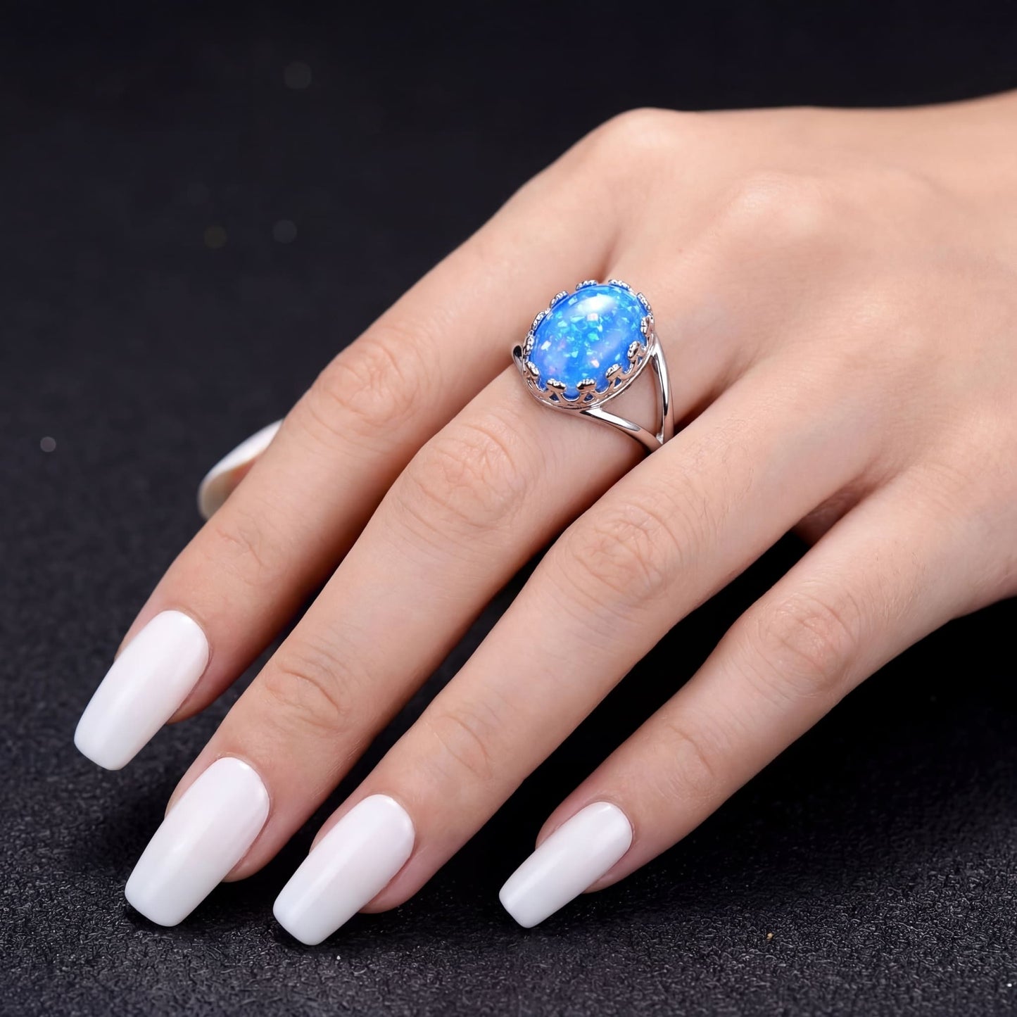 ICED OUT "OPAL" RING - ICERAIN JEWELRY