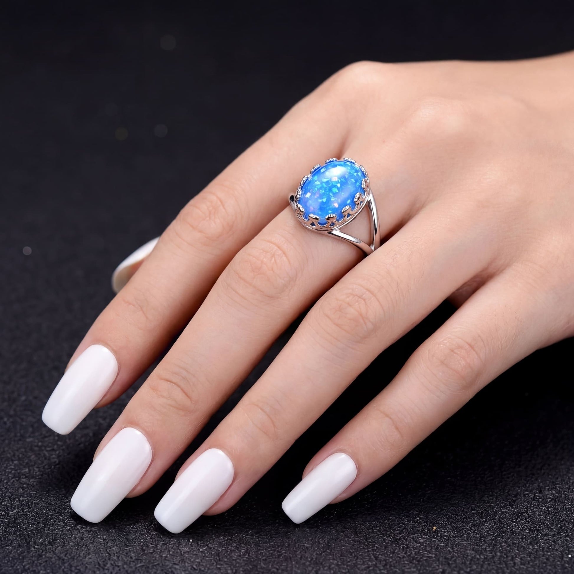 ICED OUT "OPAL" RING - ICERAIN JEWELRY