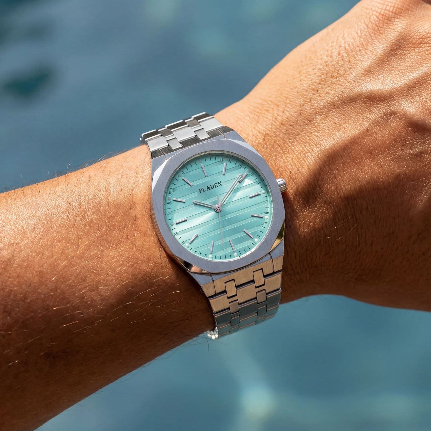 EDELSTAHL "ICERSA" UHR - ICERAIN JEWELRY