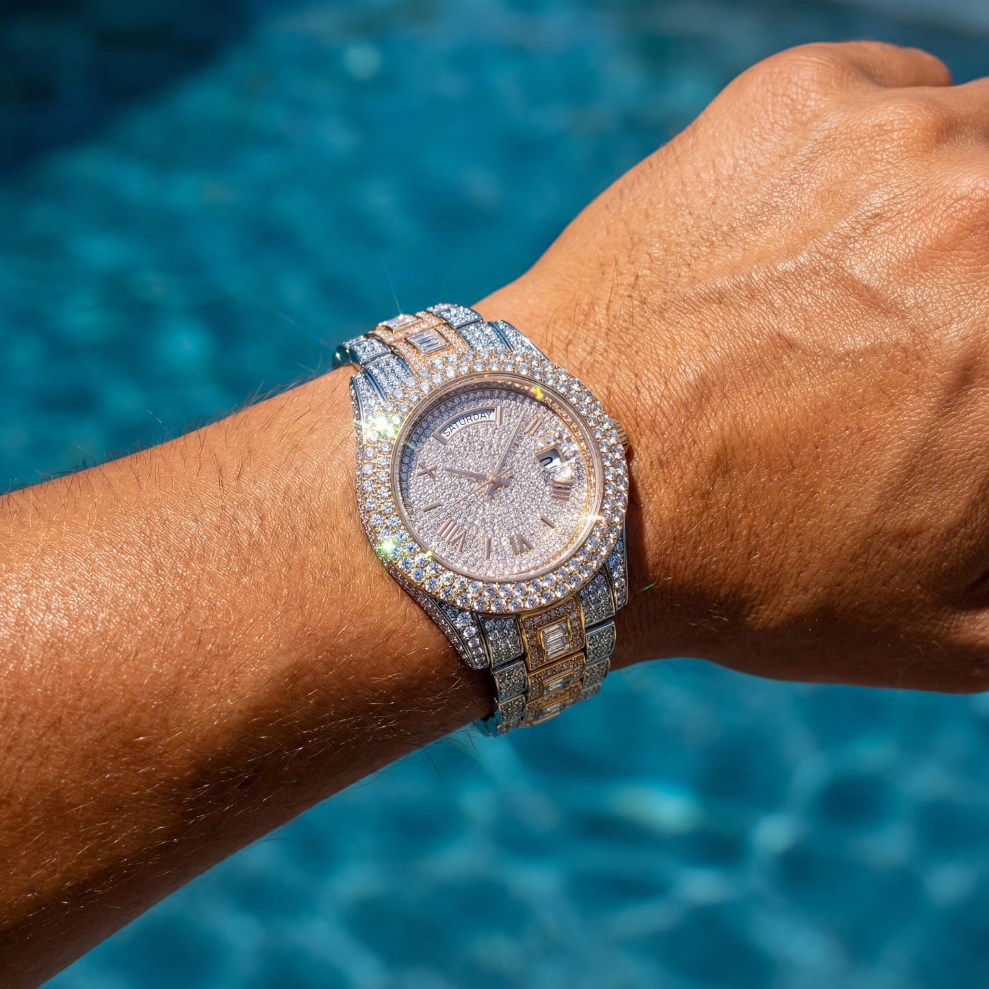 ICED OUT "PARAMONE" UHR - ICERAIN JEWELRY