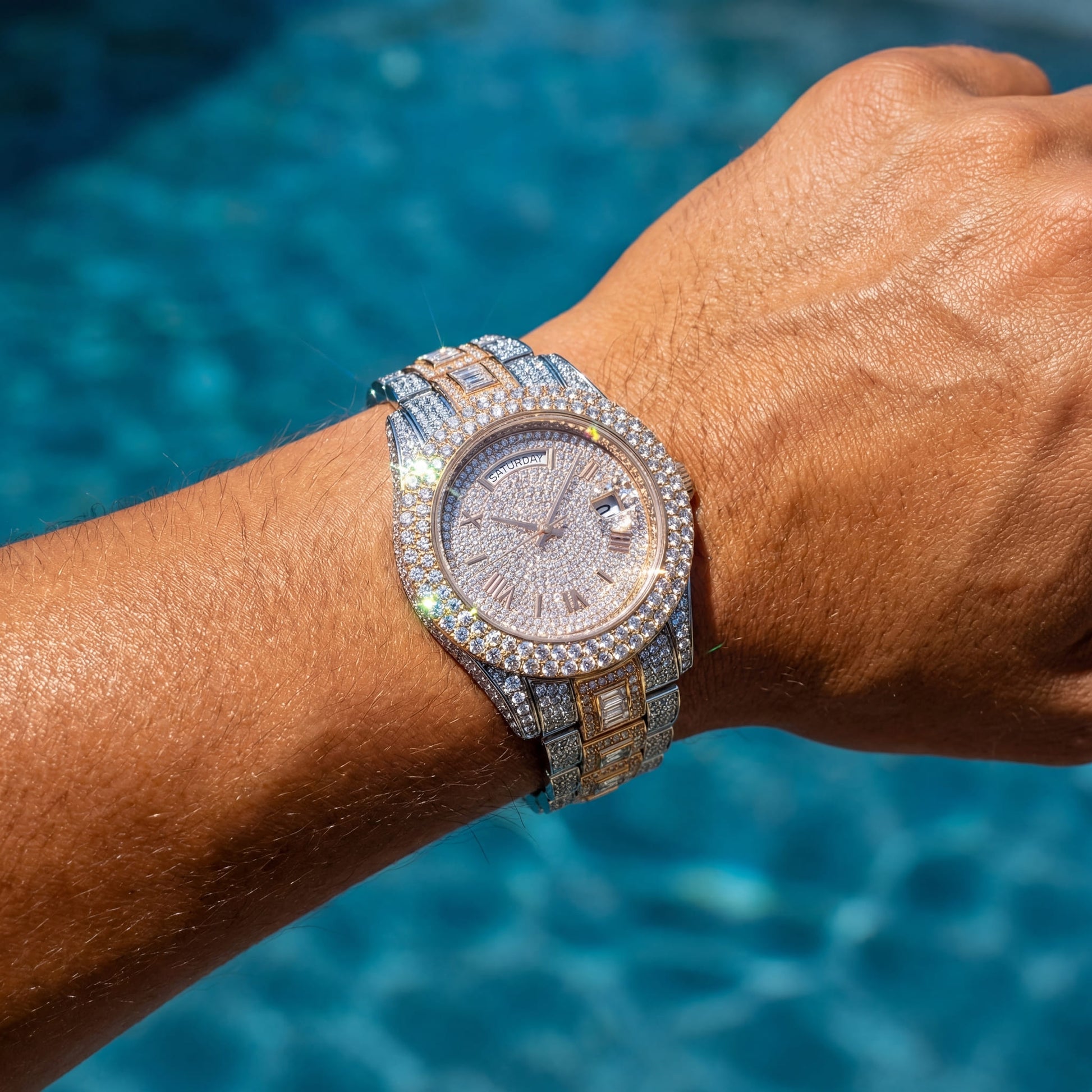 ICED OUT "PARAMONE" UHR - ICERAIN JEWELRY