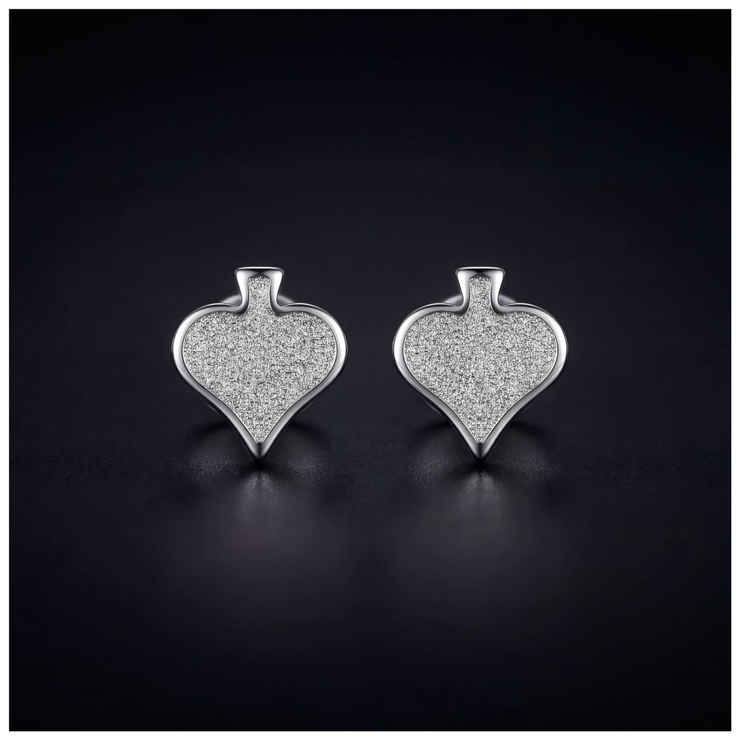 EDELSTAHL "SILVER PIK" OHRRINGE - ICERAIN JEWELRY