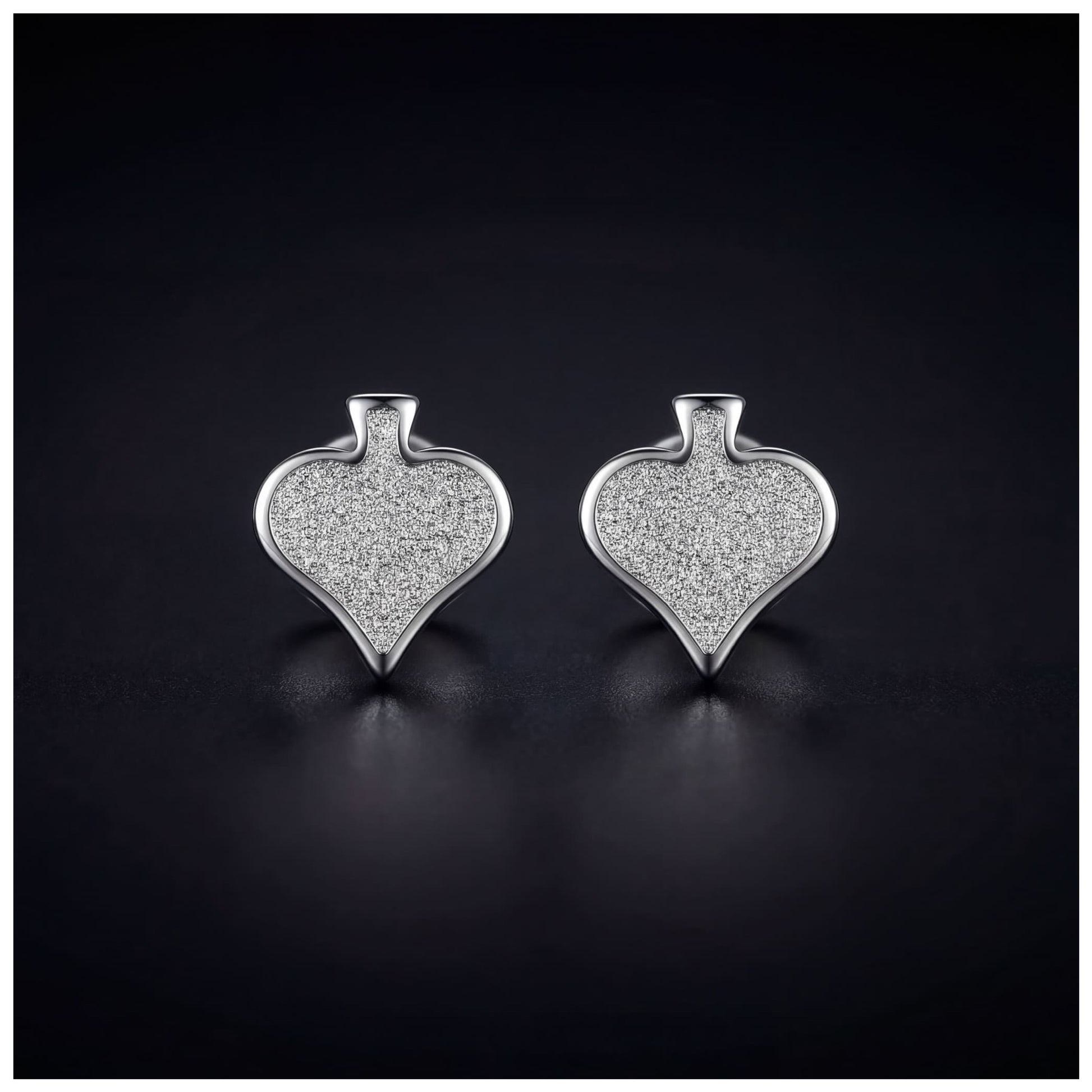 EDELSTAHL "SILVER PIK" OHRRINGE - ICERAIN JEWELRY