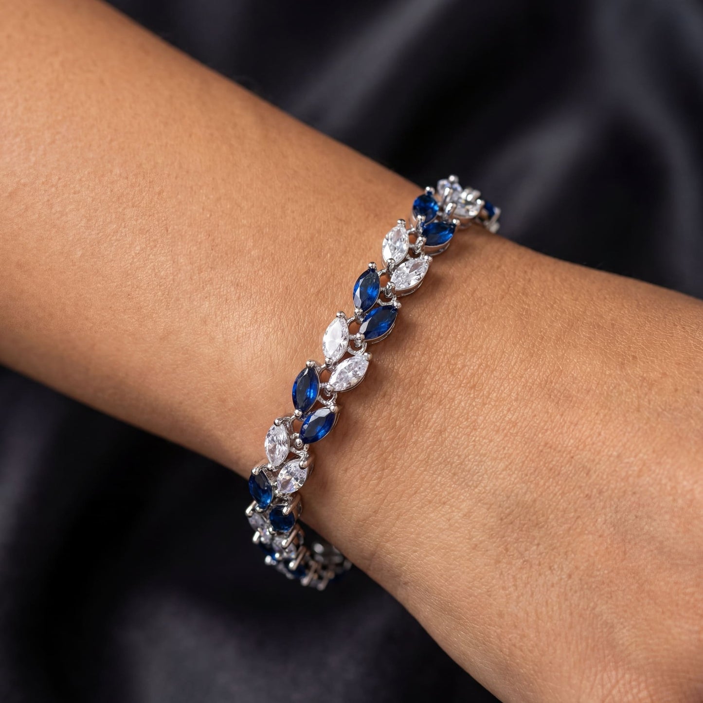 ICED OUT "FLOWER" ARMBAND - ICERAIN JEWELRY