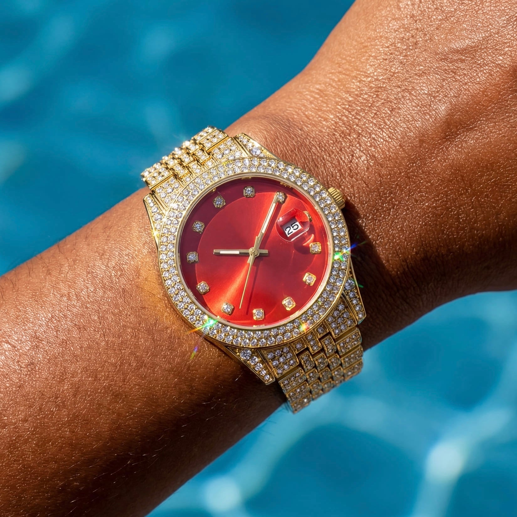 ICED OUT "PRINCIPESSA" UHR - ICERAIN JEWELRY