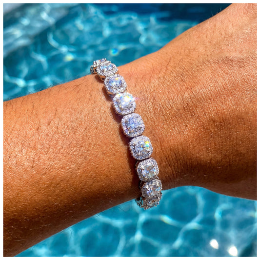 ICED OUT 8MM "CHARM" ARMBAND - ICERAIN JEWELRY