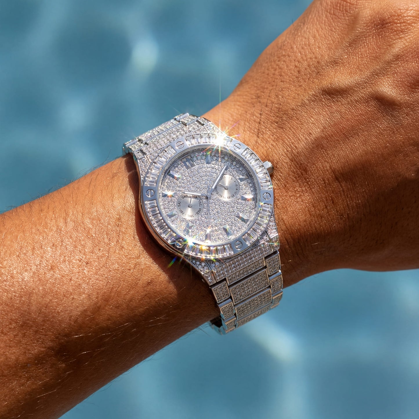 ICED OUT "MACORE" UHR - ICERAIN JEWELRY