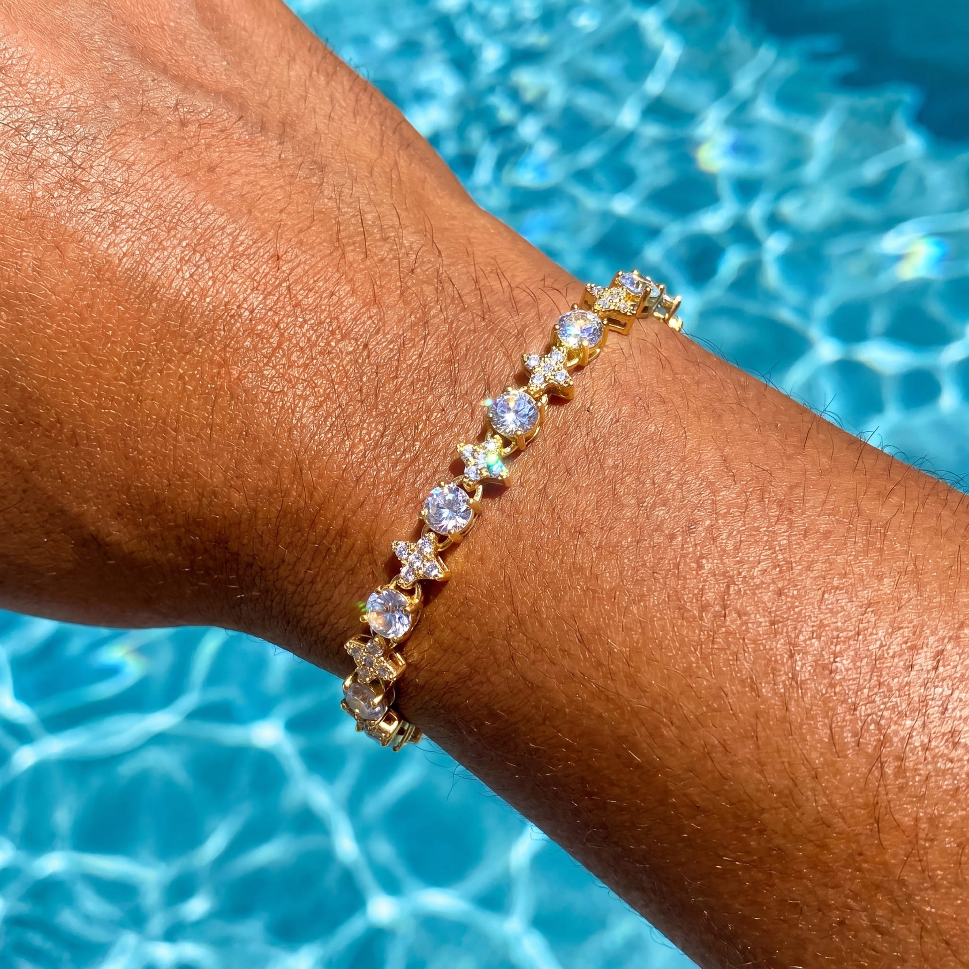 ICED OUT "TENNIS STAR" ARMBAND - ICERAIN JEWELRY