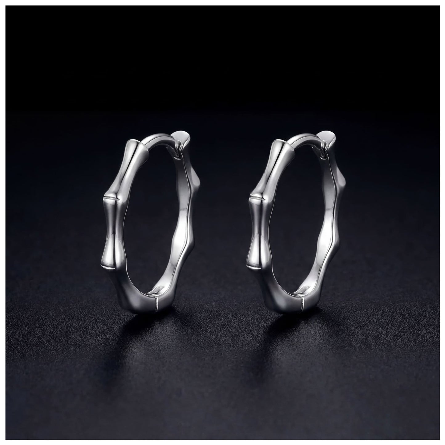925S SILVER "AUTHENTIC" OHRRINGE - ICERAIN JEWELRY
