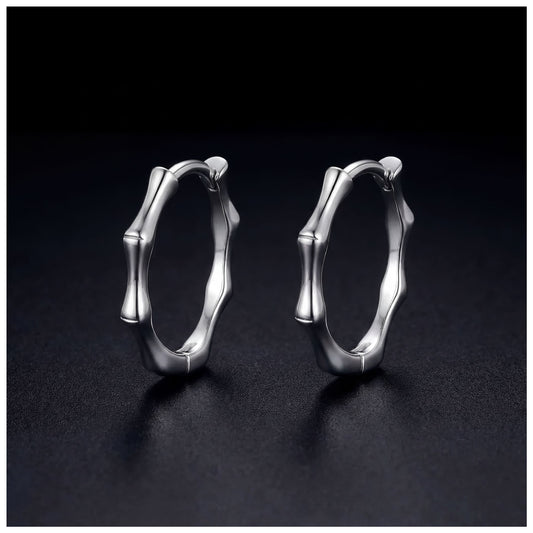 925S SILVER "AUTHENTIC" OHRRINGE - ICERAIN JEWELRY