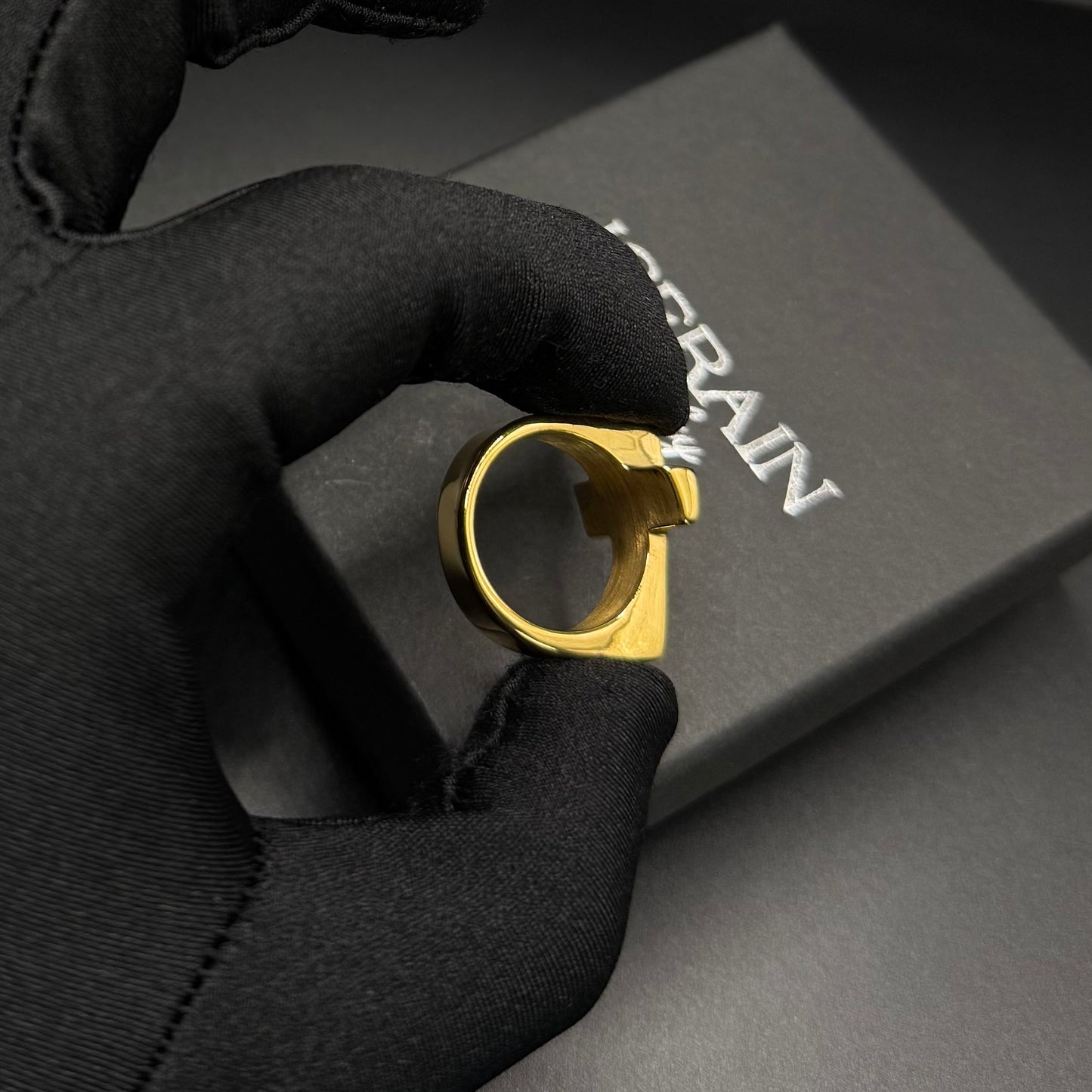 EDELSTAHL "CROSS V2" RING - ICERAIN JEWELRY