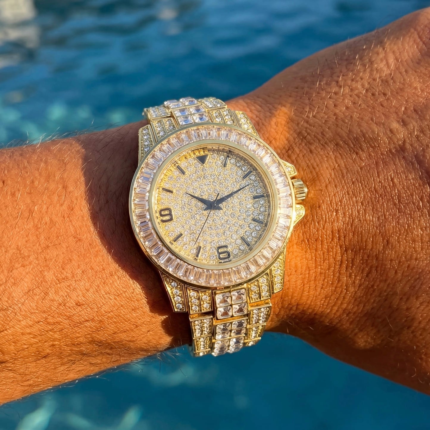 ICED OUT "BOGI" UHR - ICERAIN JEWELRY