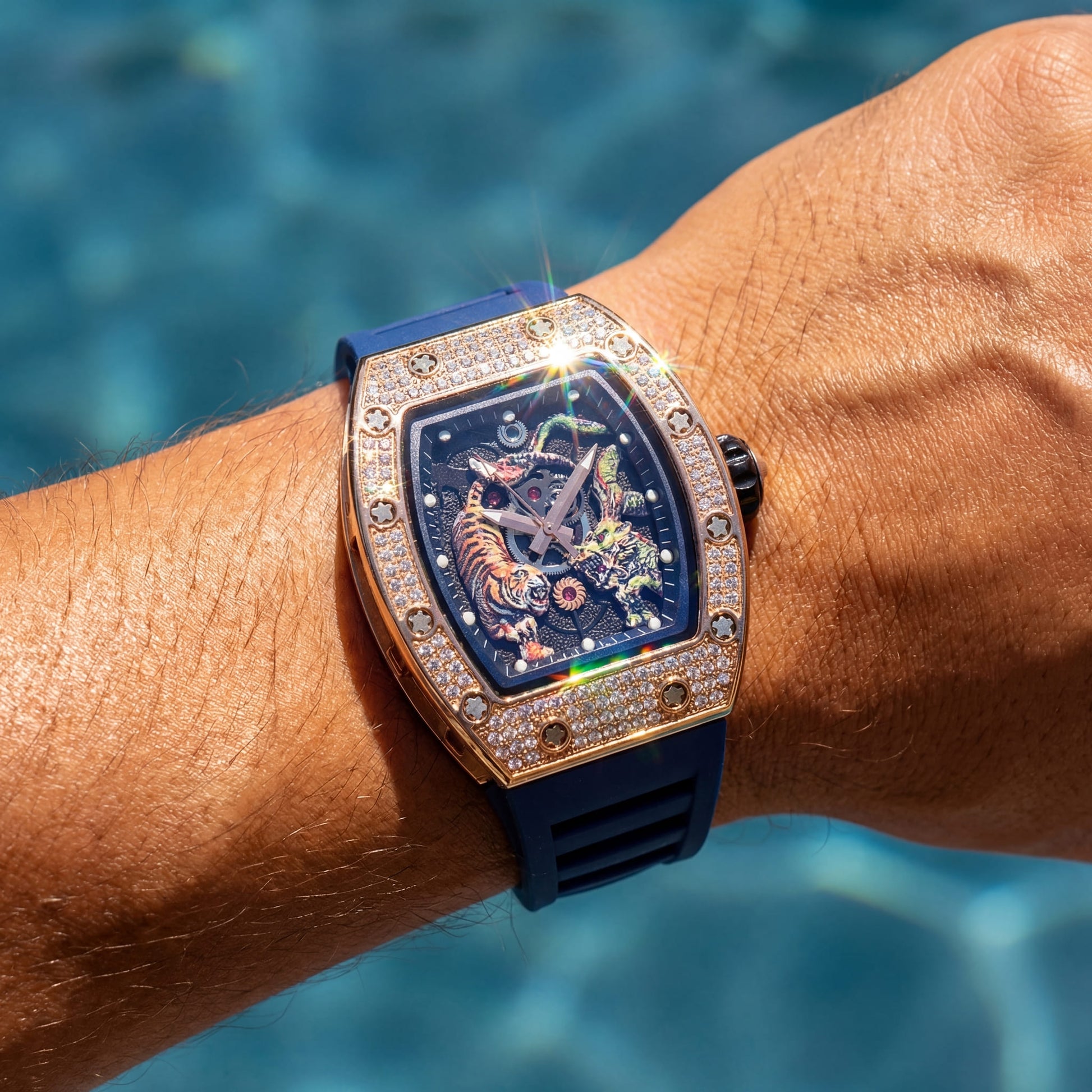 ICED OUT "GALVADOR" UHR - ICERAIN JEWELRY