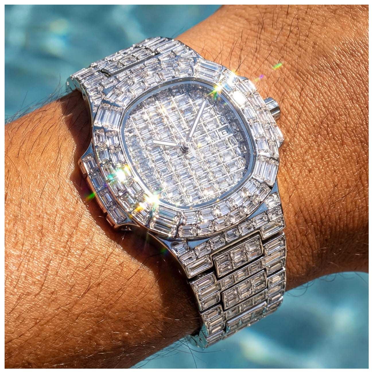 ICED OUT "DIVE" UHR - ICERAIN JEWELRY