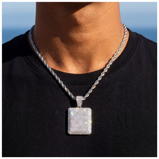 ICED OUT "SQUARE" KETTE - ICERAIN JEWELRY