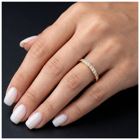 ICED OUT "GOLD CRISTALLO" RING - ICERAIN JEWELRY