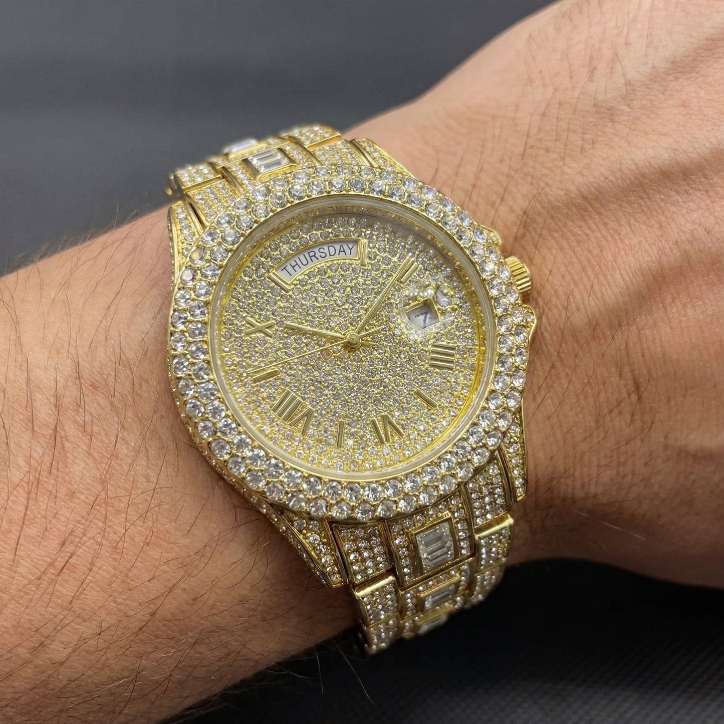 ICED OUT "PARAMONE" UHR - ICERAIN JEWELRY
