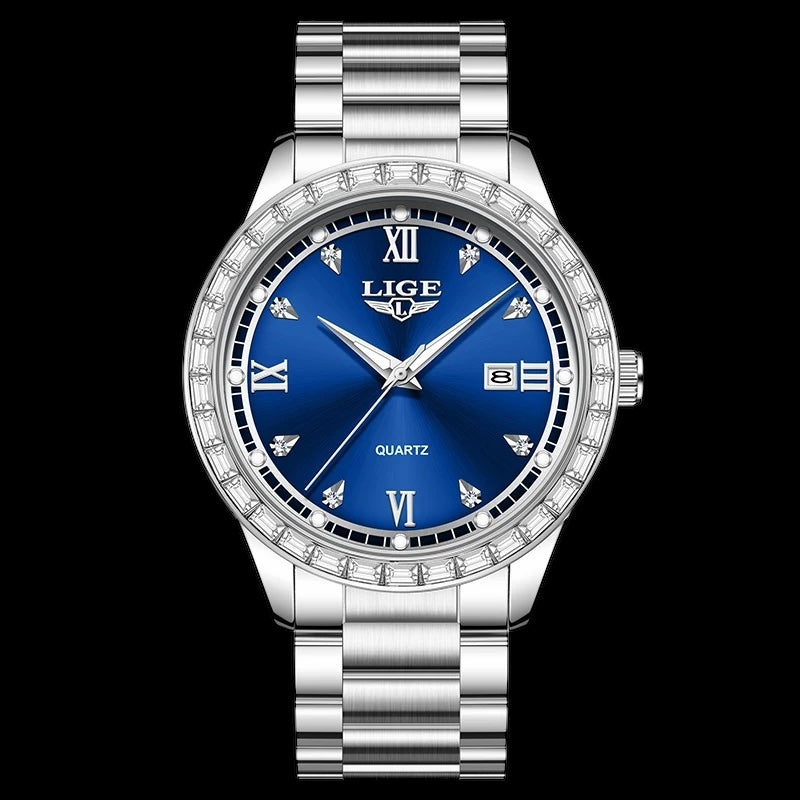 EDELSTAHL "ROYALITY" UHR - ICERAIN JEWELRY