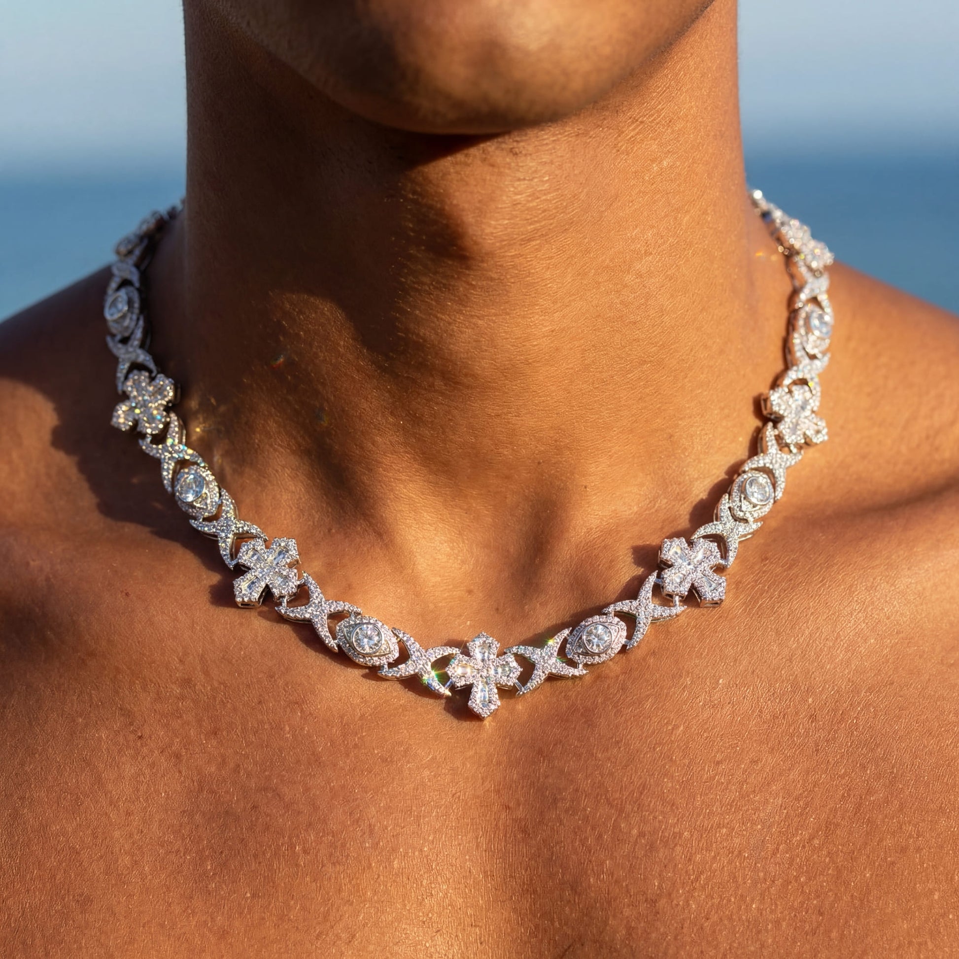 ICED OUT 10MM "COLLABO" KETTE - ICERAIN JEWELRY