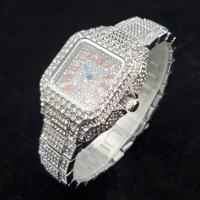 ICED OUT "PIAZZA V6" UHR