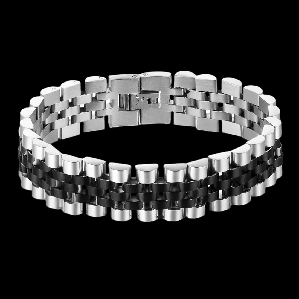 Luxus Edelstahl "Jubilee" Armbänder